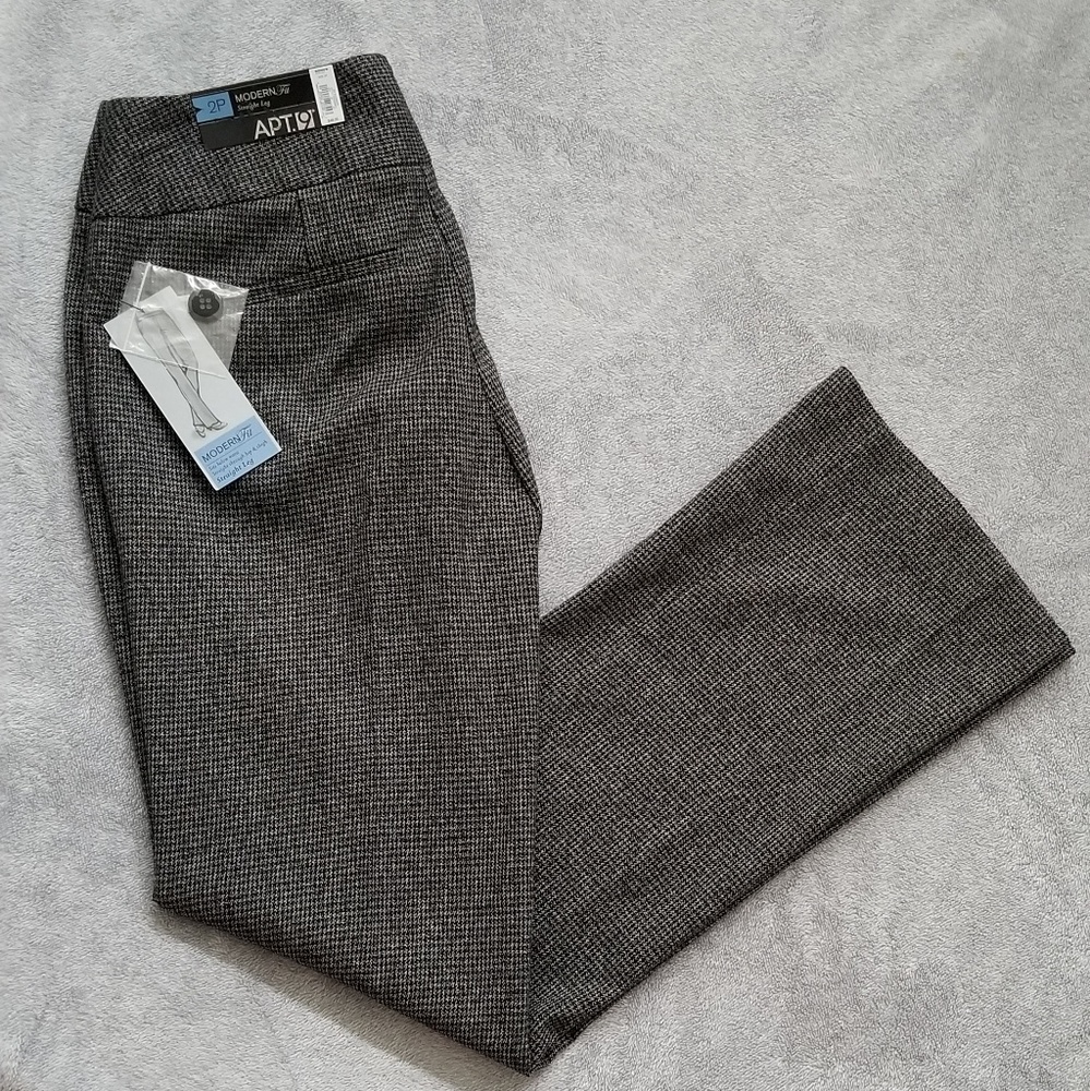 NWT Apt. 9 Modern Fit Dress Pant